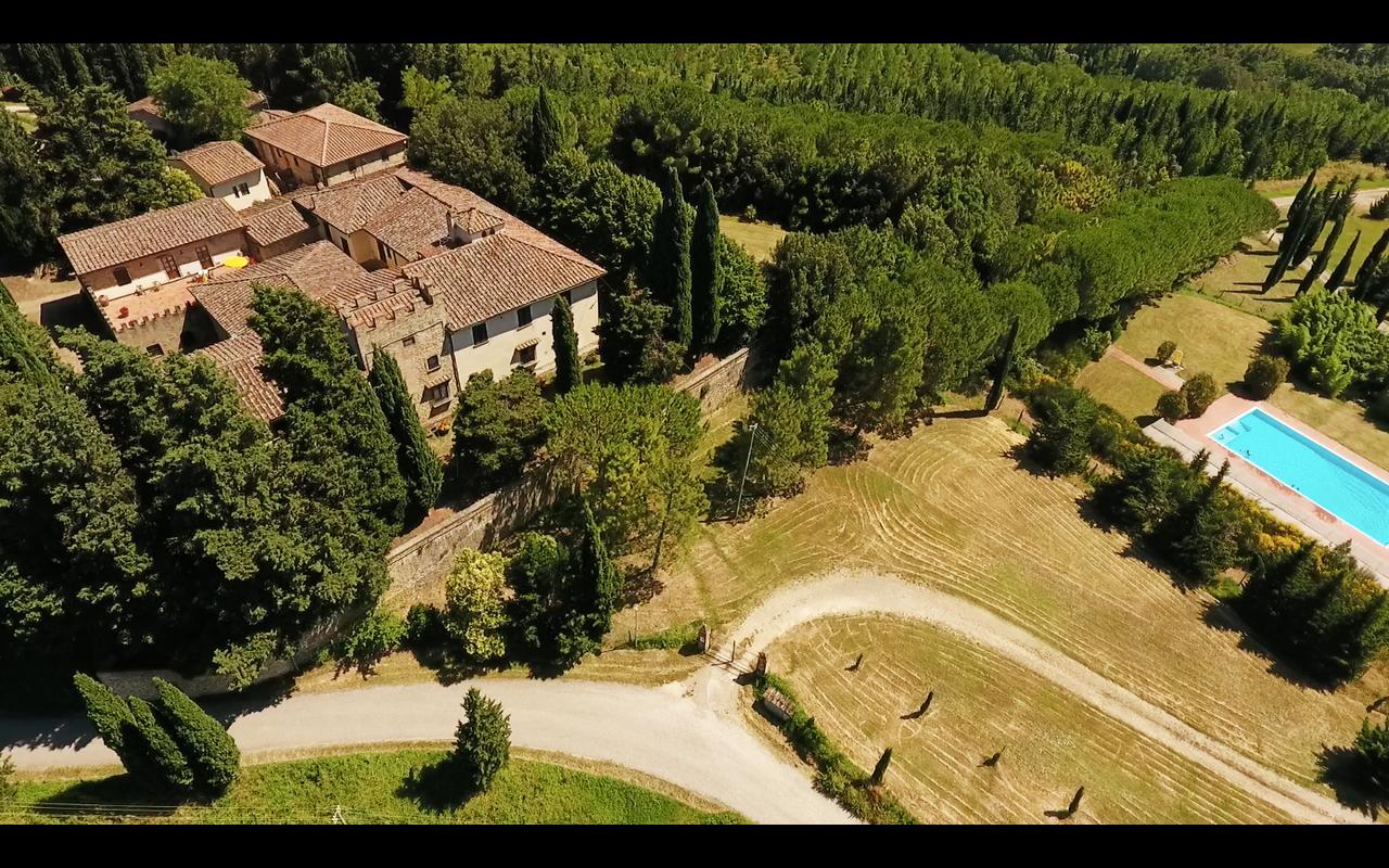 Castello Di Fezzana Apartment Montespertoli Exterior foto